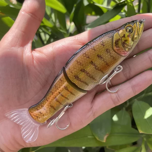 Amostra Articulada Swimbait 135mm 31g de Afundamento Lento - Image 15