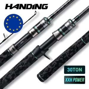 Cana HANDING SINDOREI Spinning H/XH/XXH 2.13–2.69m 200g Ação Rápida