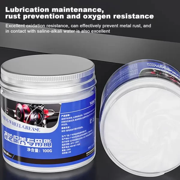 Massa Lubrificante Anticorrosiva para Carretos de Pesca 100g - Image 4