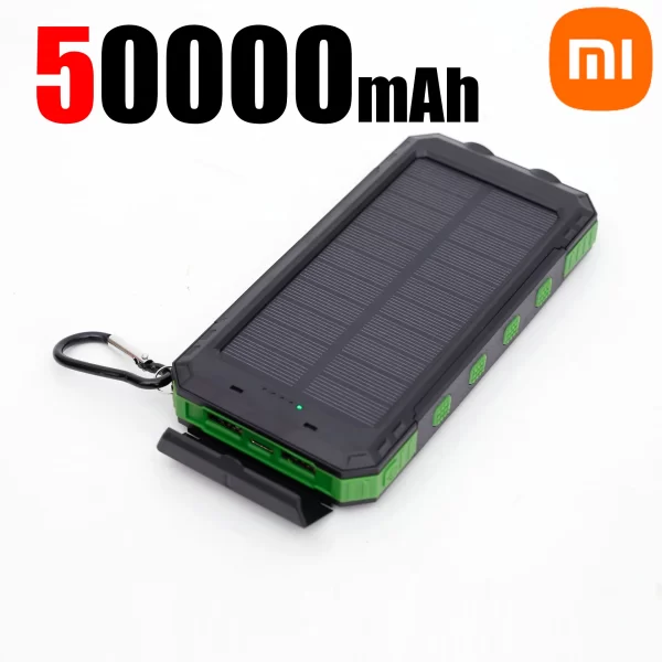 Power Bank Solar Xiaomi 200000mAh com Lanterna LED - Image 12