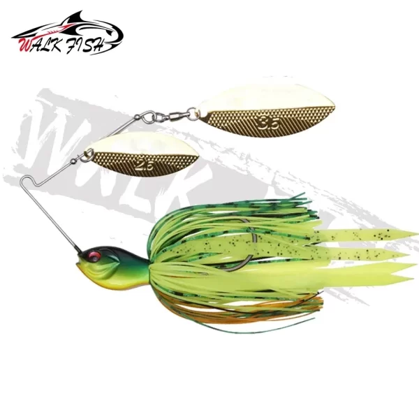 Amostra Spinnerbait 18g WALK FISH com Lâmina Metálica - Image 10