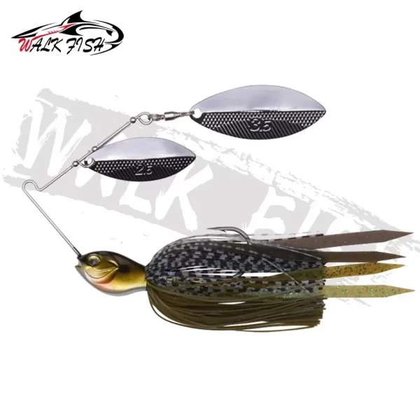 Amostra Spinnerbait 18g WALK FISH com Lâmina Metálica - Image 4