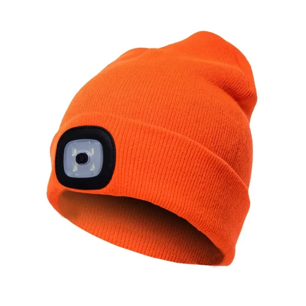 Gorro de Malha com Luz LED Integrada - Image 11