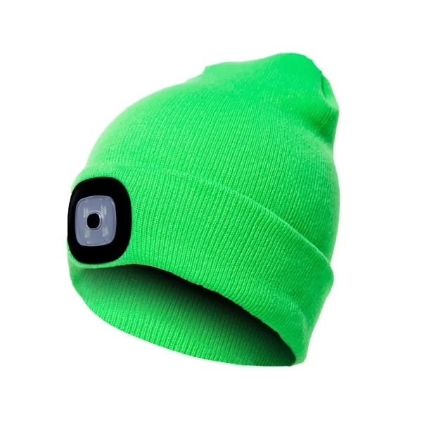 Gorro de Malha com Luz LED Integrada - Image 10