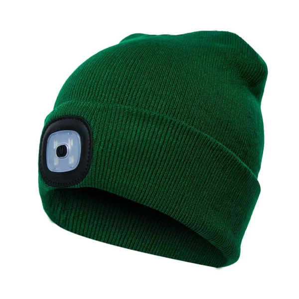 Gorro de Malha com Luz LED Integrada - Image 9