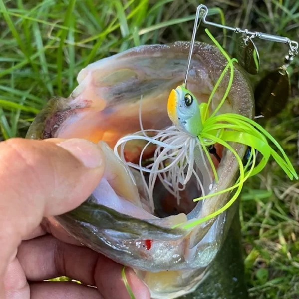 Amostra Spinnerbait 18g WALK FISH com Lâmina Metálica - Image 5