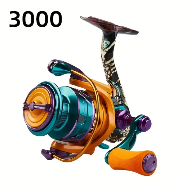 Carreto Spinning BILLINGS HA 1000-6000 com Bobine Metálica e Drag Máx. 10kg - Image 10