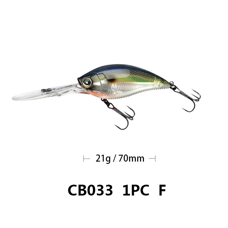 Amostra Crankbait SAMOLLA Flutuante Shallow Diver ação até 1.2m 21g 11,4cm - Image 7