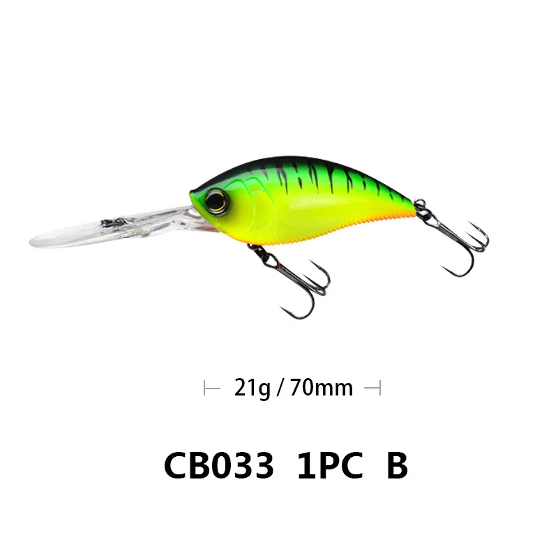 Amostra Crankbait SAMOLLA Flutuante Shallow Diver ação até 1.2m 21g 11,4cm - Image 6