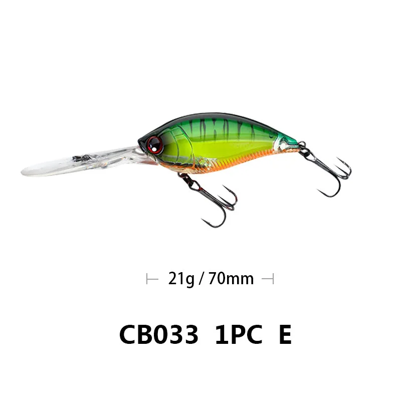 Amostra Crankbait SAMOLLA Flutuante Shallow Diver ação até 1.2m 21g 11,4cm - Image 11