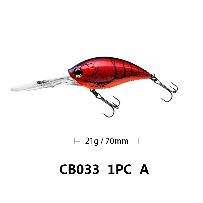 Amostra Crankbait SAMOLLA Flutuante Shallow Diver ação até 1.2m 21g 11,4cm - Image 5