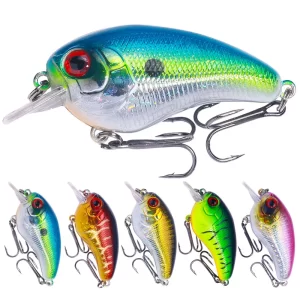 Amostra Crankbait Shallow Diver HENGJIA 6.5cm 10g 0.6–1.5m