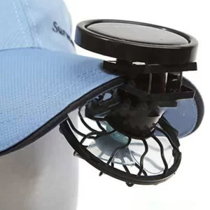 Mini Ventoinha Solar com Clipe TOOPRE – Portátil para Chapéu