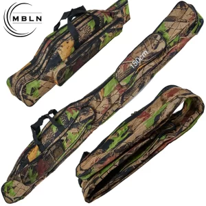 Bolsa de Transporte para Canas MBLN 2 Camadas 130cm / 150cm Camuflada Dobrável