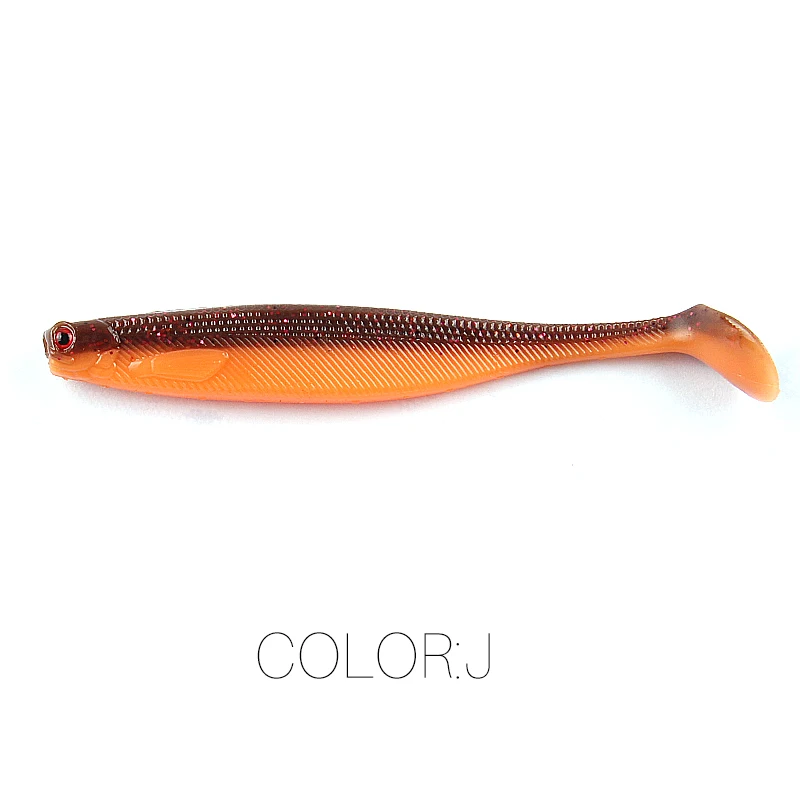 Amostra Softbait Supercontinent ShadTeez T-Tail 50mm, 70mm ou 100mm - Image 20