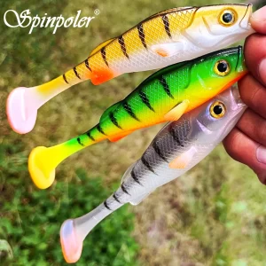 Amostra Spinpoler Softbait Shad Vigour Perch Silicone 7 cm / 11 cm / 14 cm