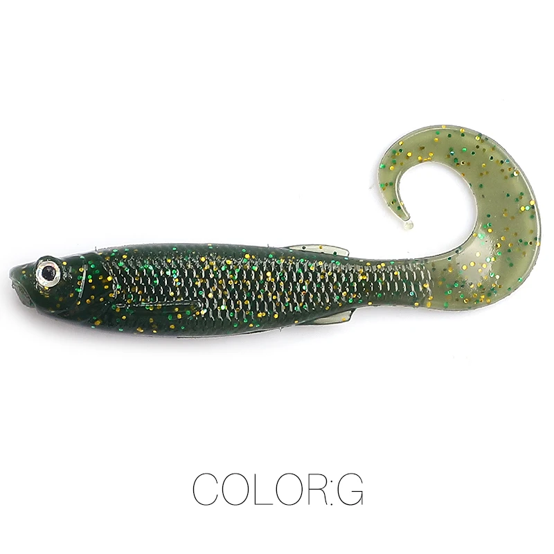 Amostra Soft Shad T-Tail Supercontinent 5cm/6.5cm - Image 17