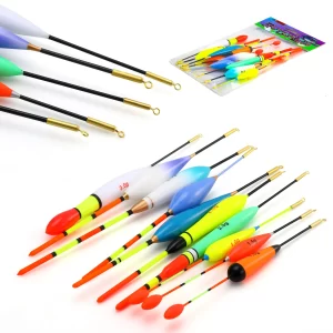 Conjunto 10 Bóias Sougayilang 1.5 g–5 g em Madeira Barguzinsky