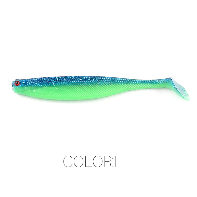Amostra Softbait Supercontinent ShadTeez T-Tail 50mm, 70mm ou 100mm - Image 21