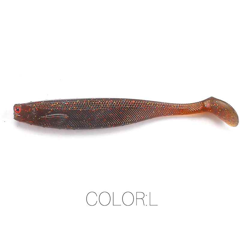 Amostra Softbait Supercontinent ShadTeez T-Tail 50mm, 70mm ou 100mm - Image 7