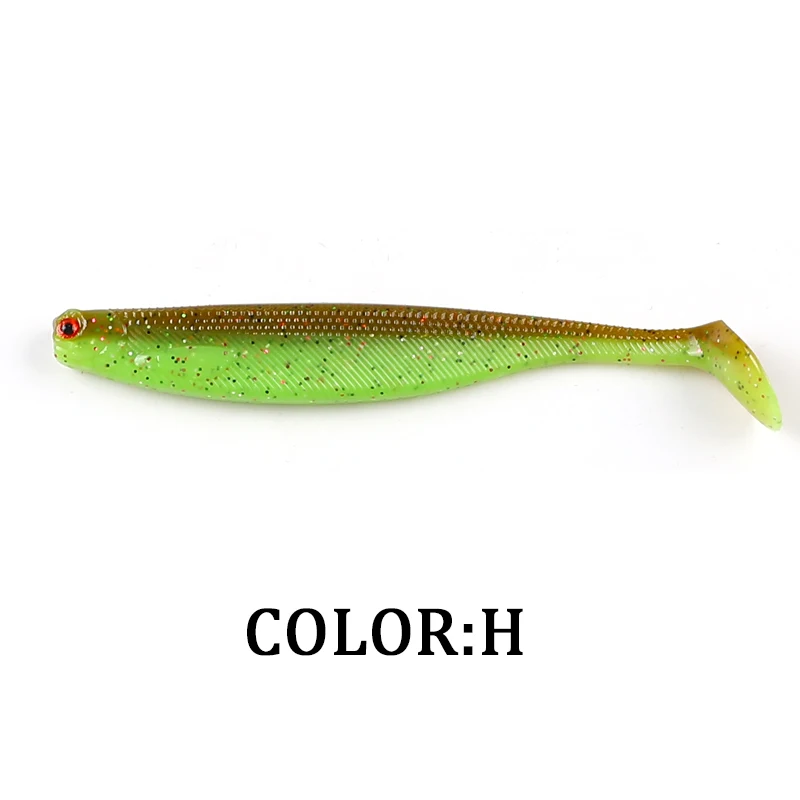 Amostra Softbait Supercontinent ShadTeez T-Tail 50mm, 70mm ou 100mm - Image 18
