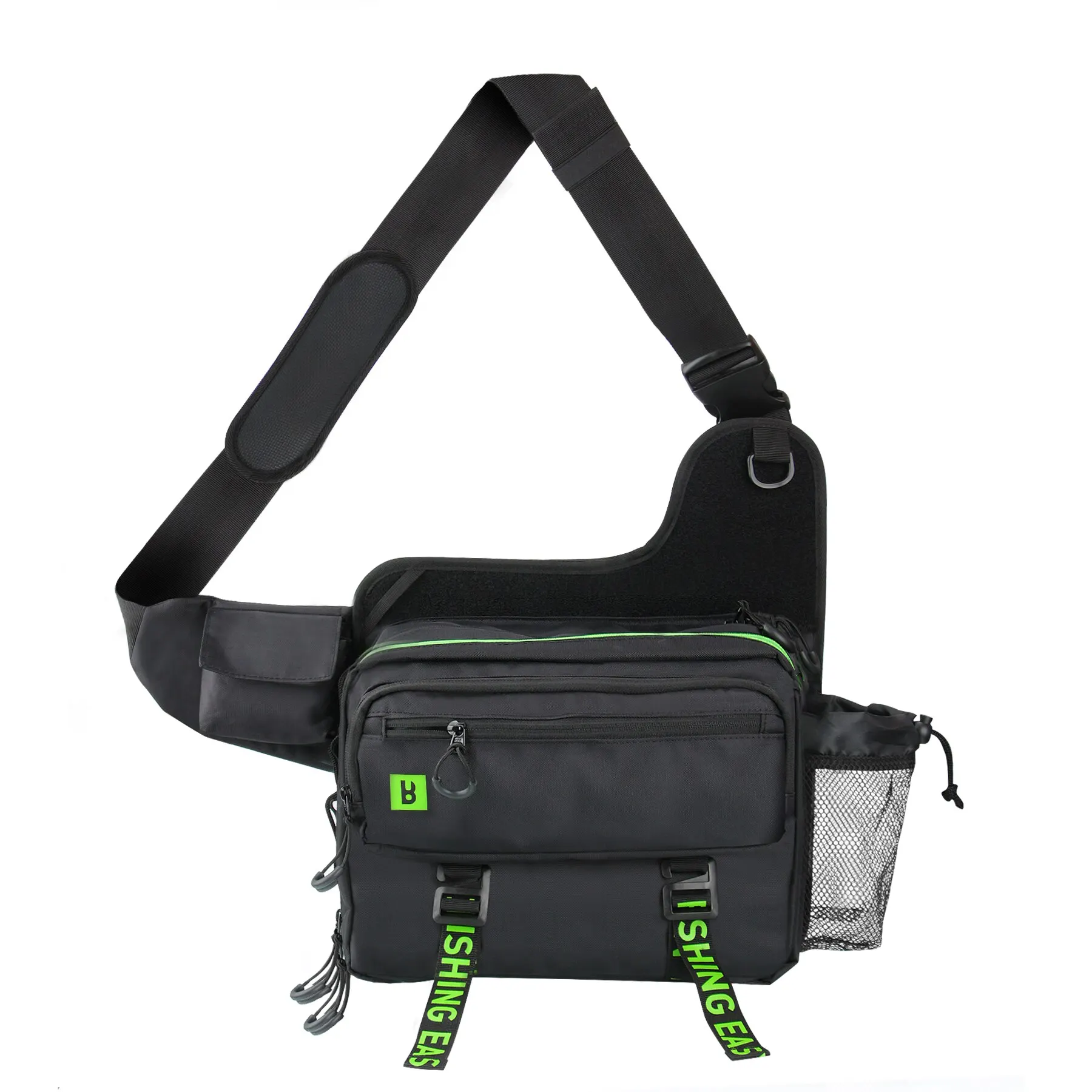 Bolsa de Pesca Booms Fishing IB1 Nylon Alta Capacidade 3 Camadas - Image 7