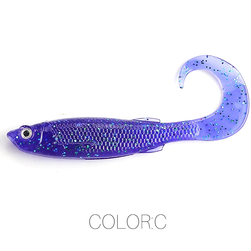 Amostra Soft Shad T-Tail Supercontinent 5cm/6.5cm - Image 3