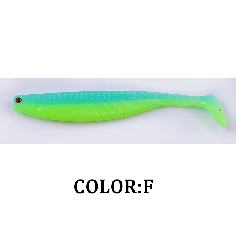 Amostra Softbait Supercontinent ShadTeez T-Tail 50mm, 70mm ou 100mm - Image 15