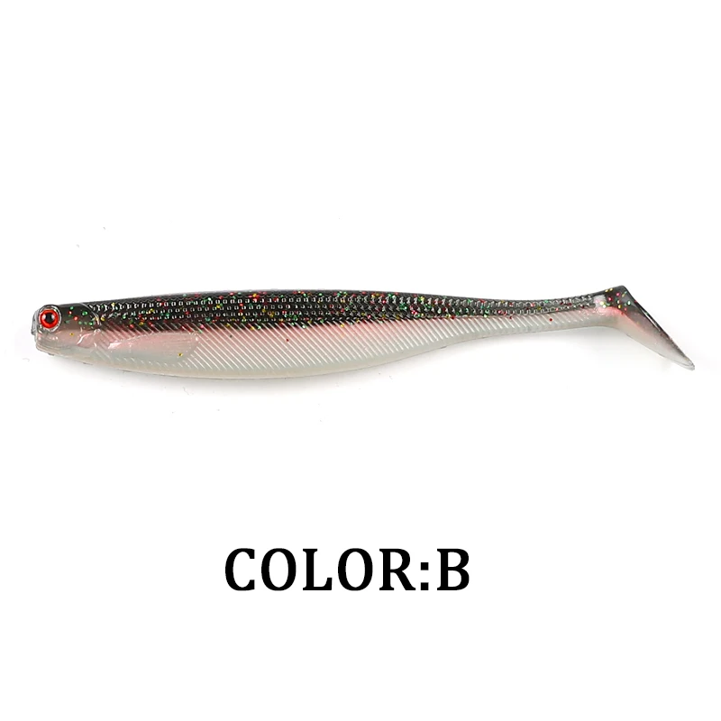 Amostra Softbait Supercontinent ShadTeez T-Tail 50mm, 70mm ou 100mm - Image 13