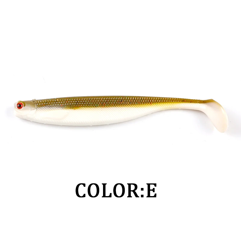 Amostra Softbait Supercontinent ShadTeez T-Tail 50mm, 70mm ou 100mm - Image 16