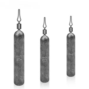 Conjunto 10 Chumbadas Drop Shot DUTRIEUX 3.5g a 20g com Clip Rápido