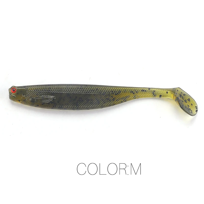 Amostra Softbait Supercontinent ShadTeez T-Tail 50mm, 70mm ou 100mm - Image 9
