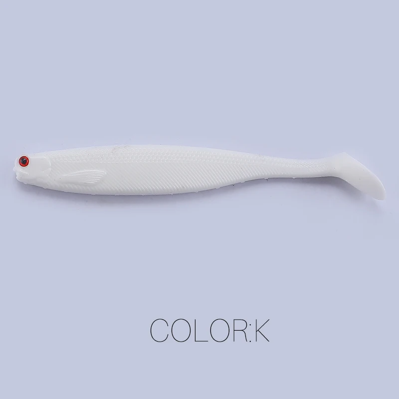 Amostra Softbait Supercontinent ShadTeez T-Tail 50mm, 70mm ou 100mm - Image 11