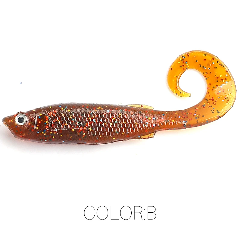 Amostra Soft Shad T-Tail Supercontinent 5cm/6.5cm - Image 2