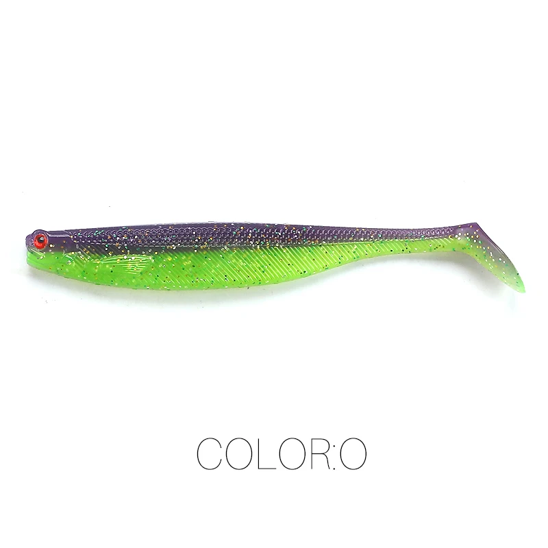 Amostra Softbait Supercontinent ShadTeez T-Tail 50mm, 70mm ou 100mm - Image 8