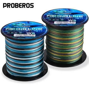 Linha Trançada Proberos 8 Fios PE Blue Camo 100m 20–106lb