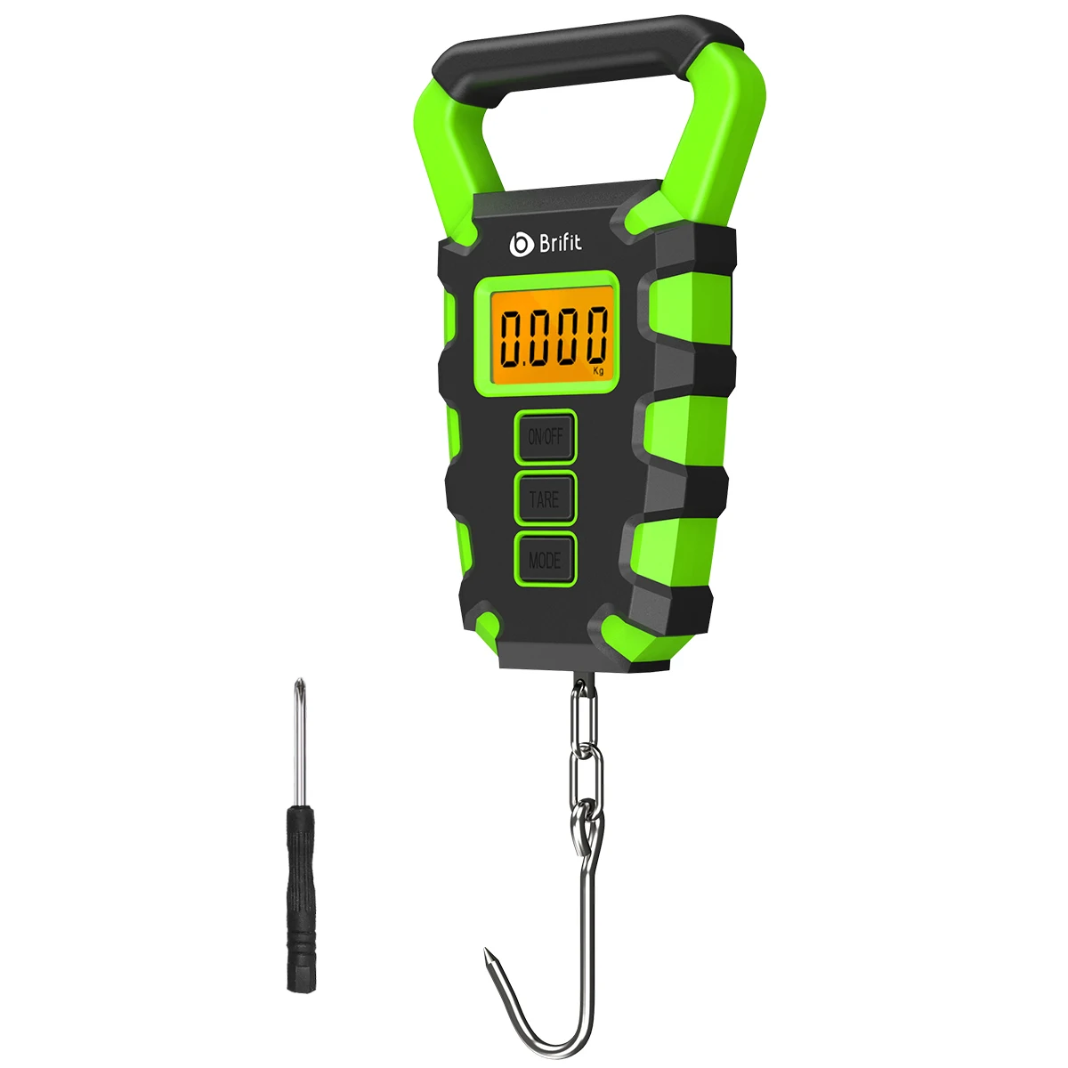 Balança Digital Portátil 50kg Bifit com Gancho e Fita Métrica para Pesca - Image 9