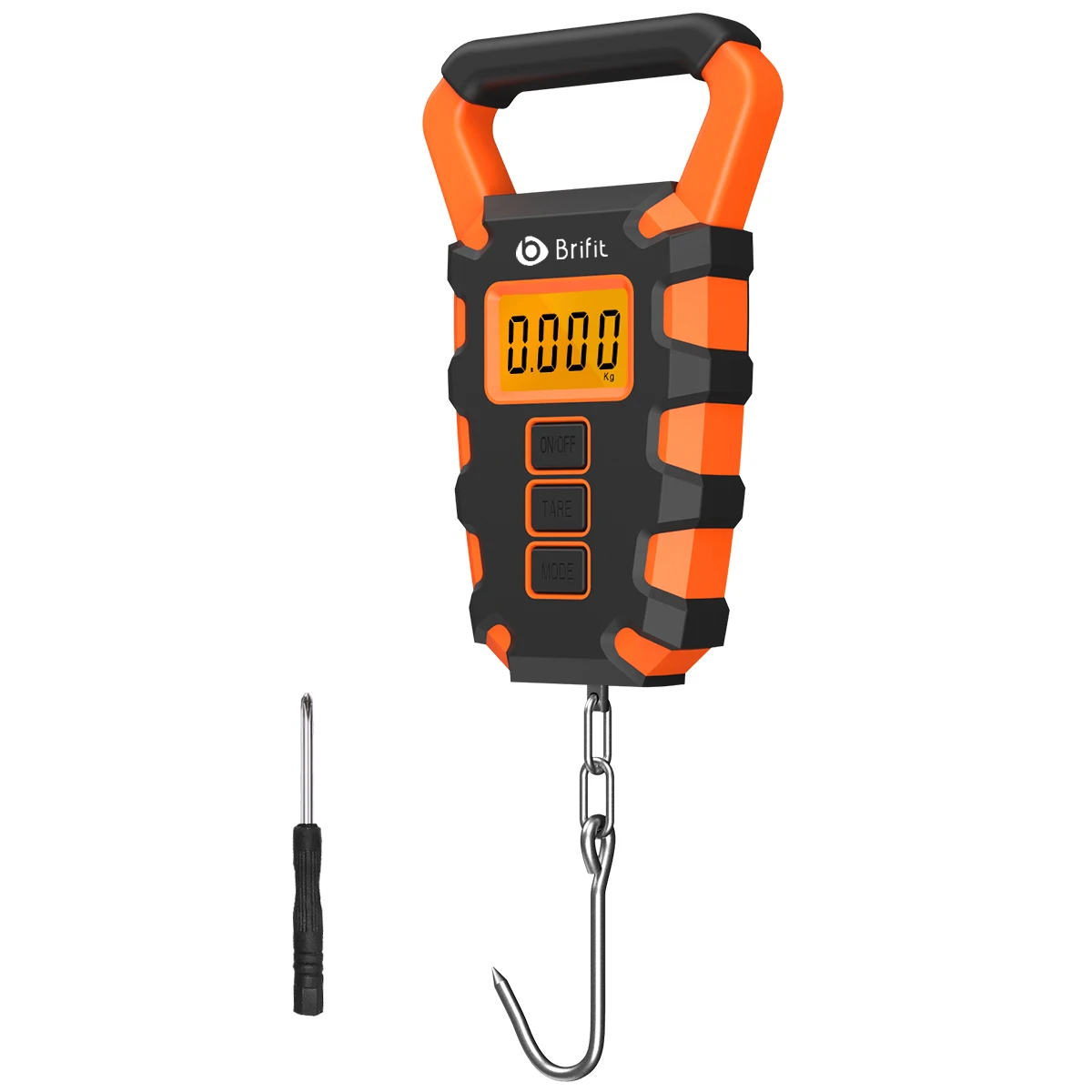 Balança Digital Portátil 50kg Bifit com Gancho e Fita Métrica para Pesca - Image 8