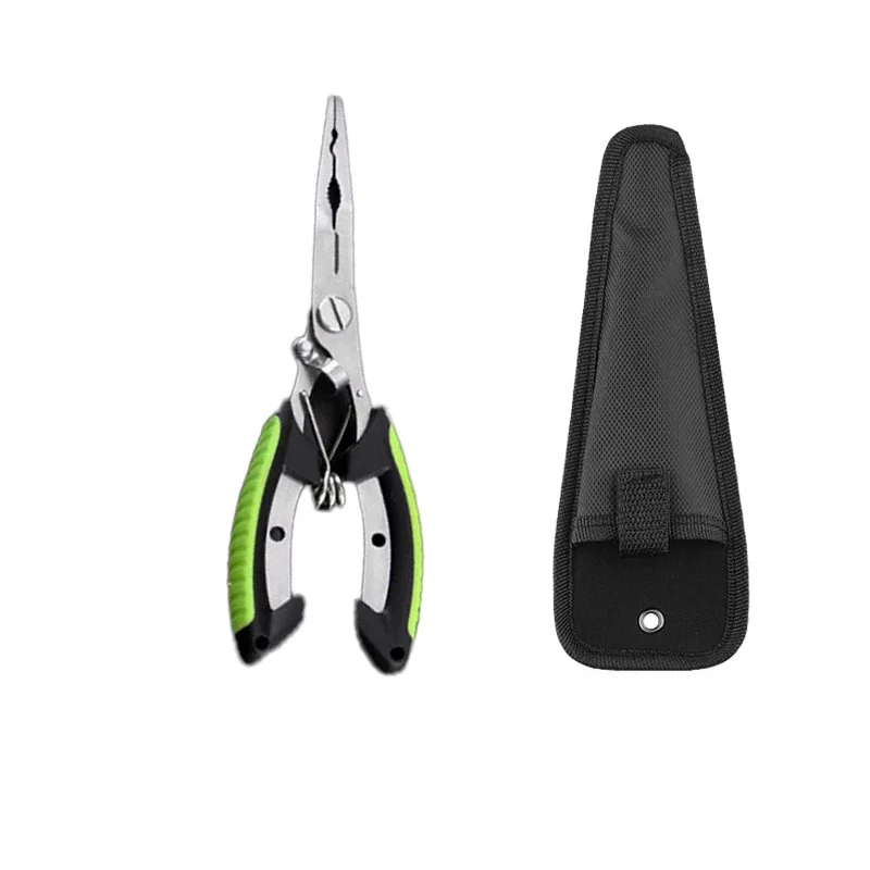 Alicate de Pesca ZWICKE Inox Multifunções com Cabo em Borracha e Estojo - Image 12