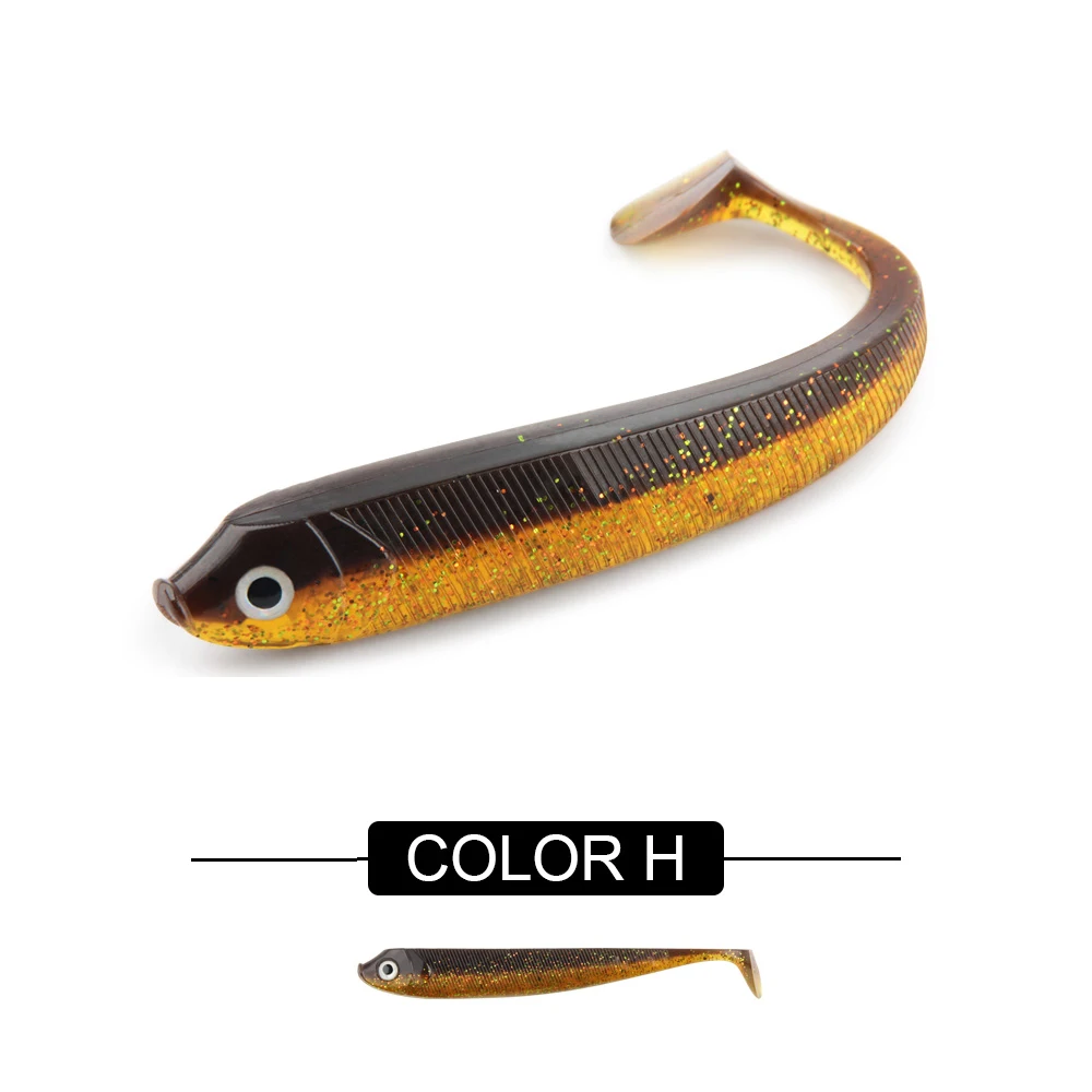 Amostra Spinpoler Soft Shad Paddle Tail 7.5cm 2.5g / 9.5cm 5g / 12.5cm 11g (8/5/3 un.) - Image 8