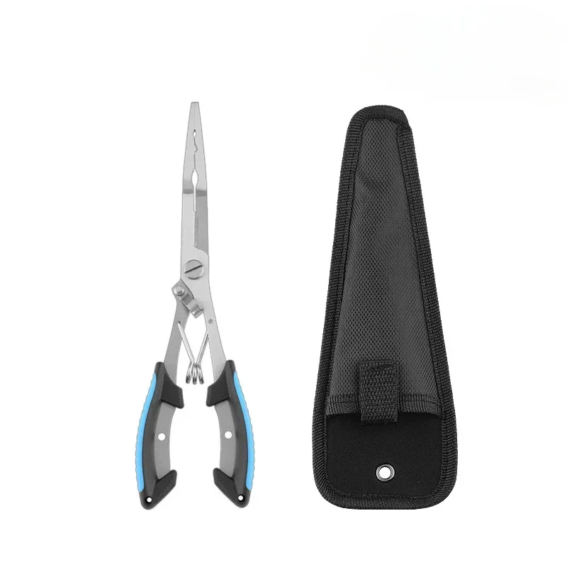 Alicate de Pesca ZWICKE Inox Multifunções com Cabo em Borracha e Estojo - Image 16
