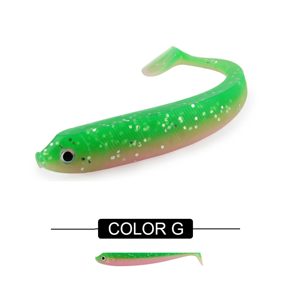 Amostra Spinpoler Soft Shad Paddle Tail 7.5cm 2.5g / 9.5cm 5g / 12.5cm 11g (8/5/3 un.) - Image 9