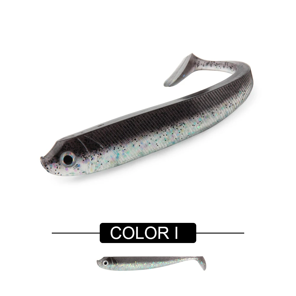 Amostra Spinpoler Soft Shad Paddle Tail 7.5cm 2.5g / 9.5cm 5g / 12.5cm 11g (8/5/3 un.) - Image 16