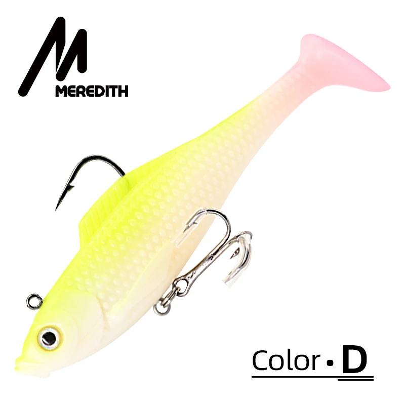 Amostras Softbait Meredith Long Tail 12cm 27g com Peso Interno - Image 10