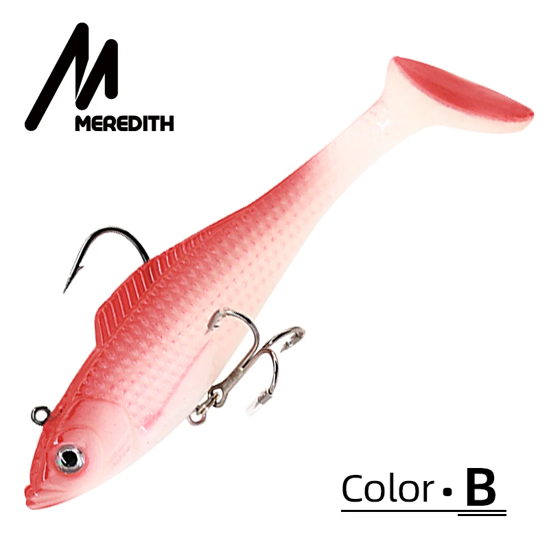 Amostras Softbait Meredith Long Tail 12cm 27g com Peso Interno - Image 8