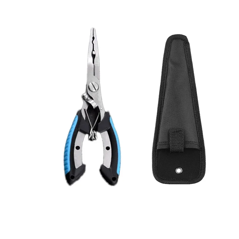 Alicate de Pesca ZWICKE Inox Multifunções com Cabo em Borracha e Estojo - Image 14