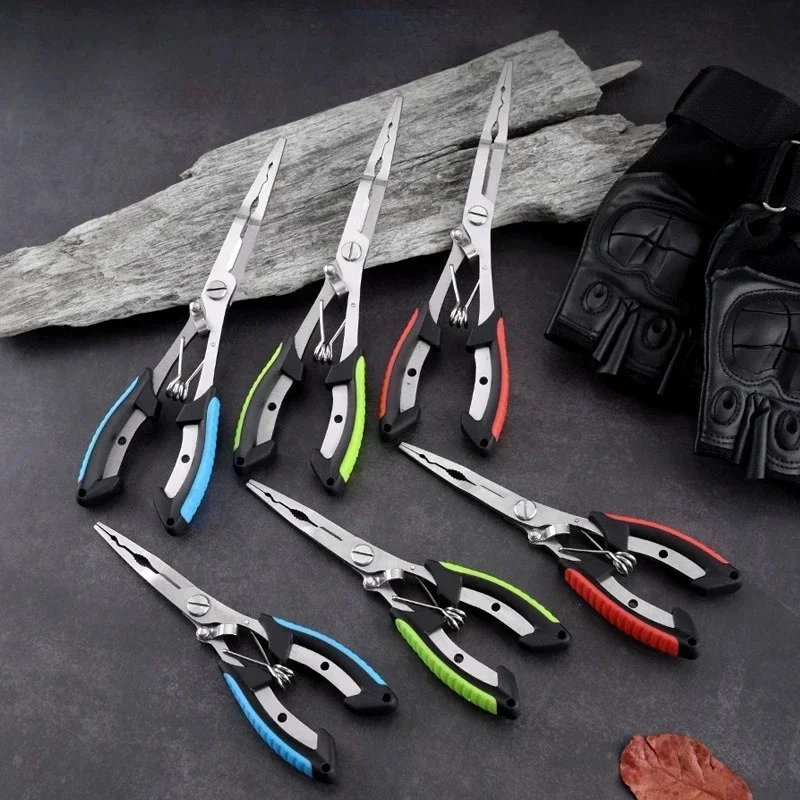 Alicate de Pesca ZWICKE Inox Multifunções com Cabo em Borracha e Estojo - Image 2