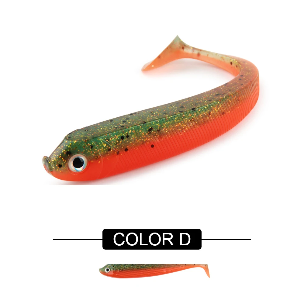 Amostra Spinpoler Soft Shad Paddle Tail 7.5cm 2.5g / 9.5cm 5g / 12.5cm 11g (8/5/3 un.) - Image 11