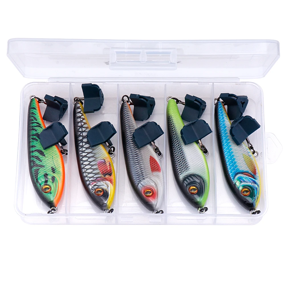 Amostra Jerkbait Lipless GOBASS 90mm 21g Sinking – Conjunto 5 Unidades com Caixa - Image 7