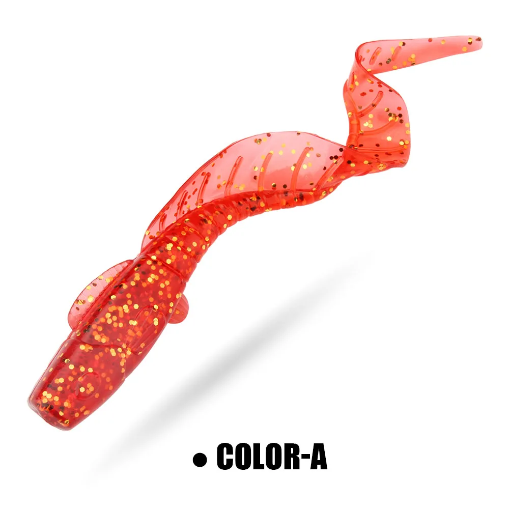 Conjunto 3 Vinis Spinpoler Long Tail Grub 16cm 13g para Predadores - Image 11